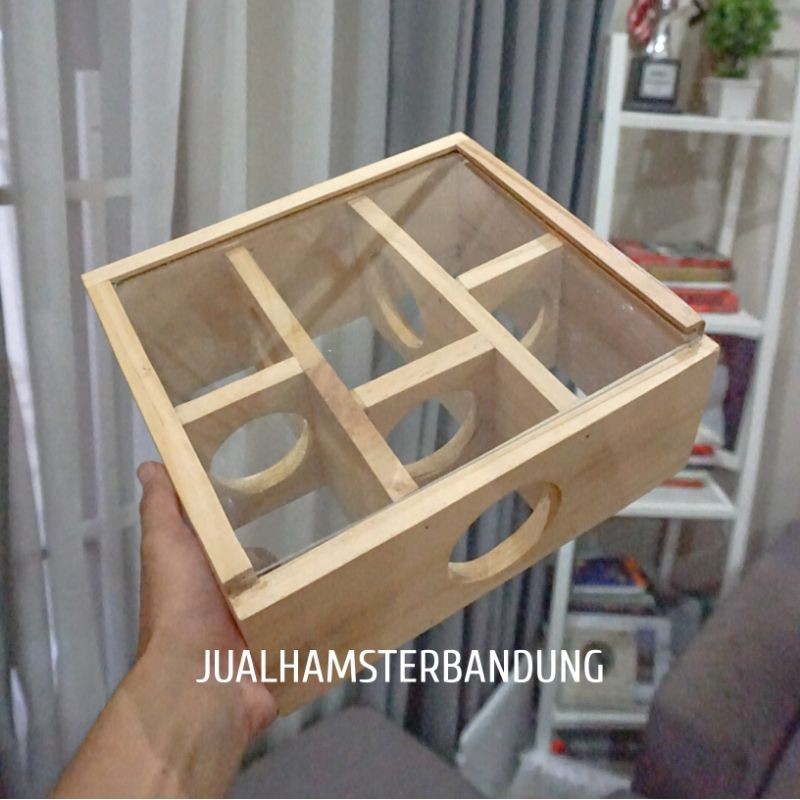 Terowongan Labirin Hamster | Acrylic Maze Hamster | HideOut Hamster | Mainan Hamster