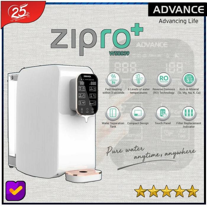 DISPENSER RO ADVANCE ZIPRO+