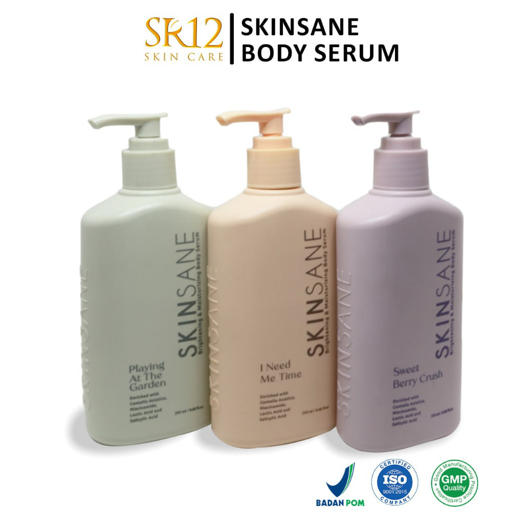 

ASLI 100% Brightening & Moisturizing Body Serum skinsane mencerahkan kulit dengan cepat