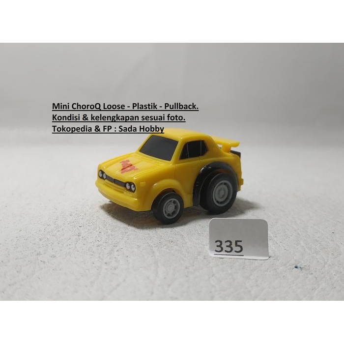 IP3... Wonda Chibikko Choro Q Nissan Skyline KPGC10 Hakosuka Yellow Unit Only 2ND