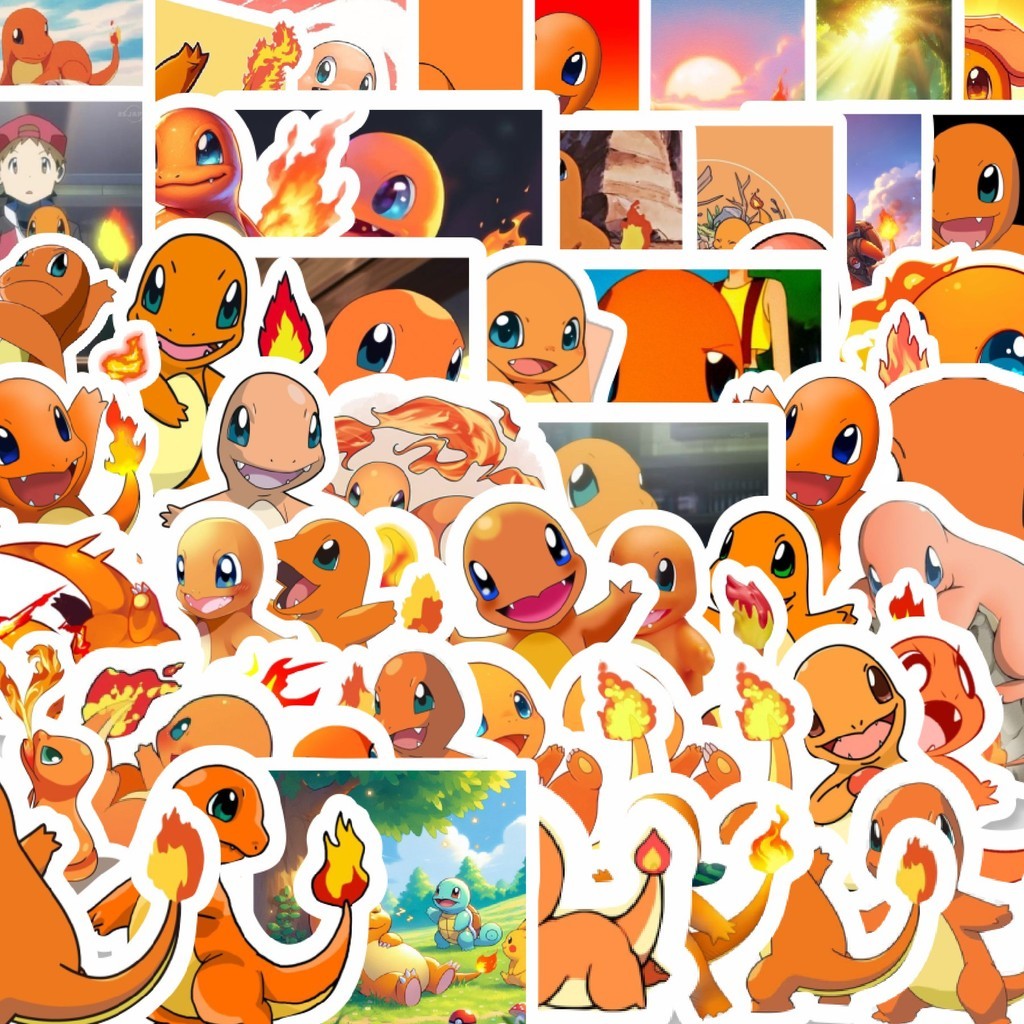 

Stiker Cutting Pack Stiker Kartun Pokemon Charmander Isi 100Pcs Series Aesthetic Lucu Keren Untuk Koper Bahan Vynil