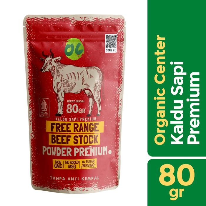 

Best Promo~[Bisa COD] Organic Center - Kaldu Sapi Premium 80gr - Kaldu Sehat - Penyedap Rasa