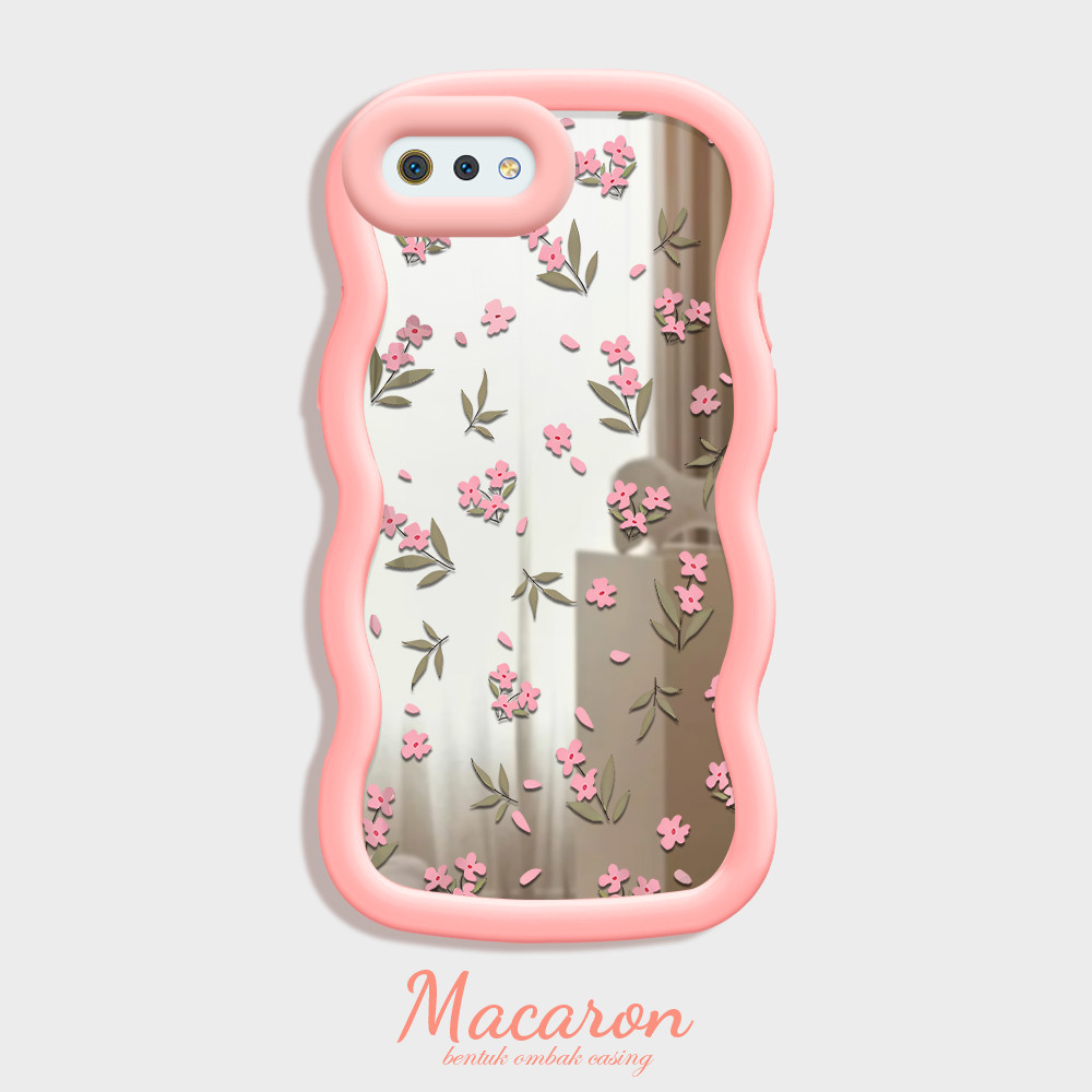 Casing Hp Untuk OPPO A1K Mirror Cassing Phone Berbagai Warna Case Mode Kupu Kesing MKL 4018 JZ