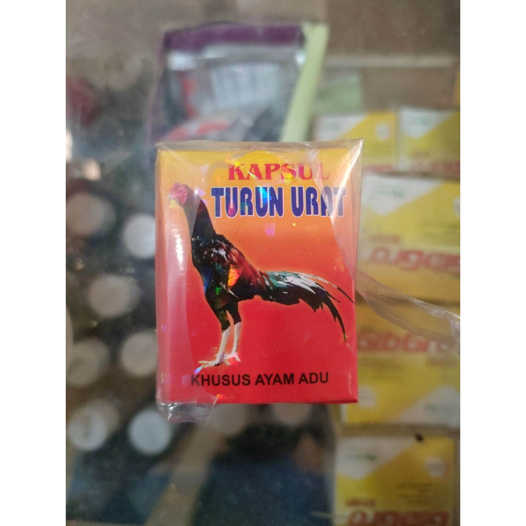 Original 100% Kapsul Turun Urat Ayam Formula isi 4 pcs | Sri Mulya - Murah, Jujur & Amanah