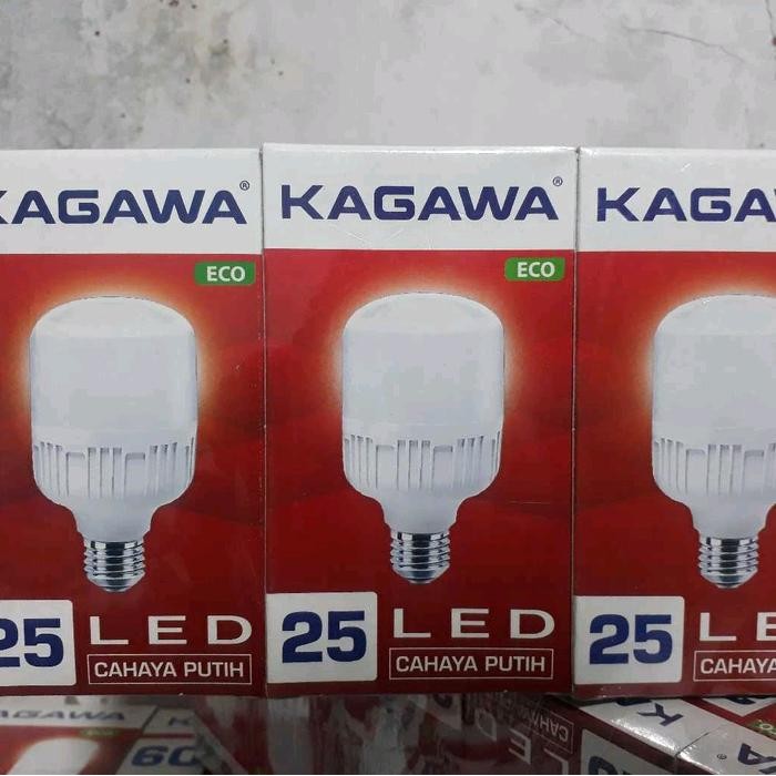 KZ Paket isi 3 Lebih Murah Lampu Led Kagawa Eco Capsule 60 Watt Cahaya Putih