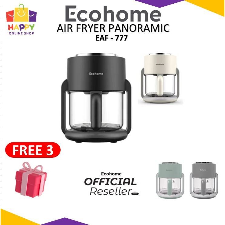 Ecohome Air Fryer Dehydrator Low Watt AirFryer