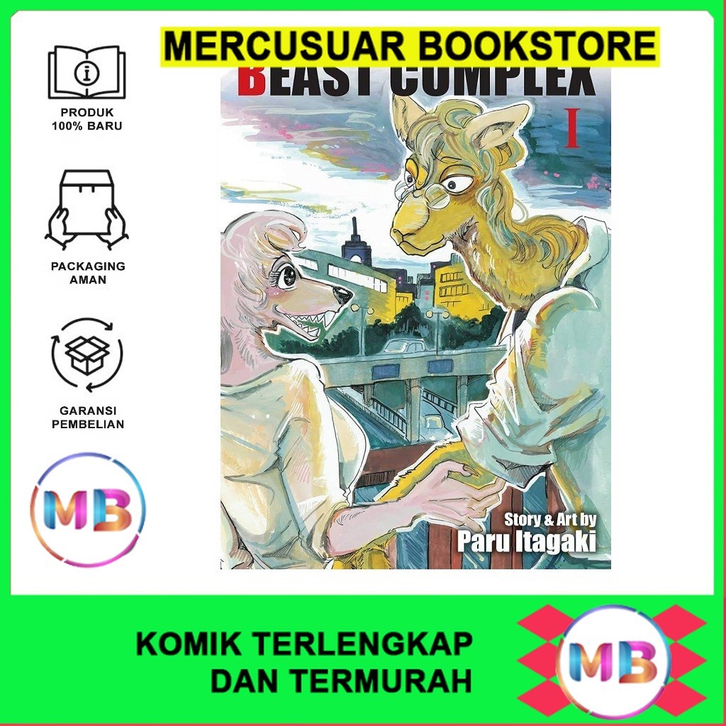 Komik Manga: Beast Complex by Paru Itagaki MercusuarBookstore