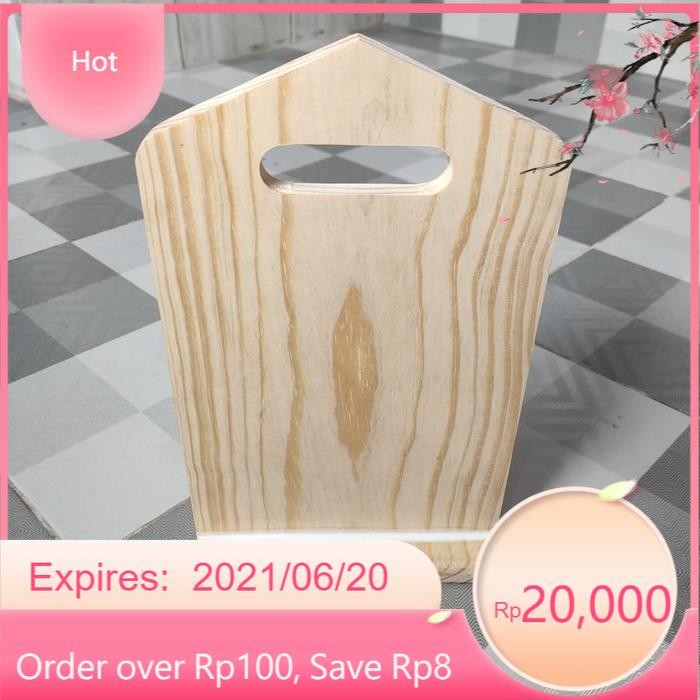 

sutrah Sutroh pembatas shof sholat ukuran 29x18cm (non finishing) besar - 29x18 Polos LR17