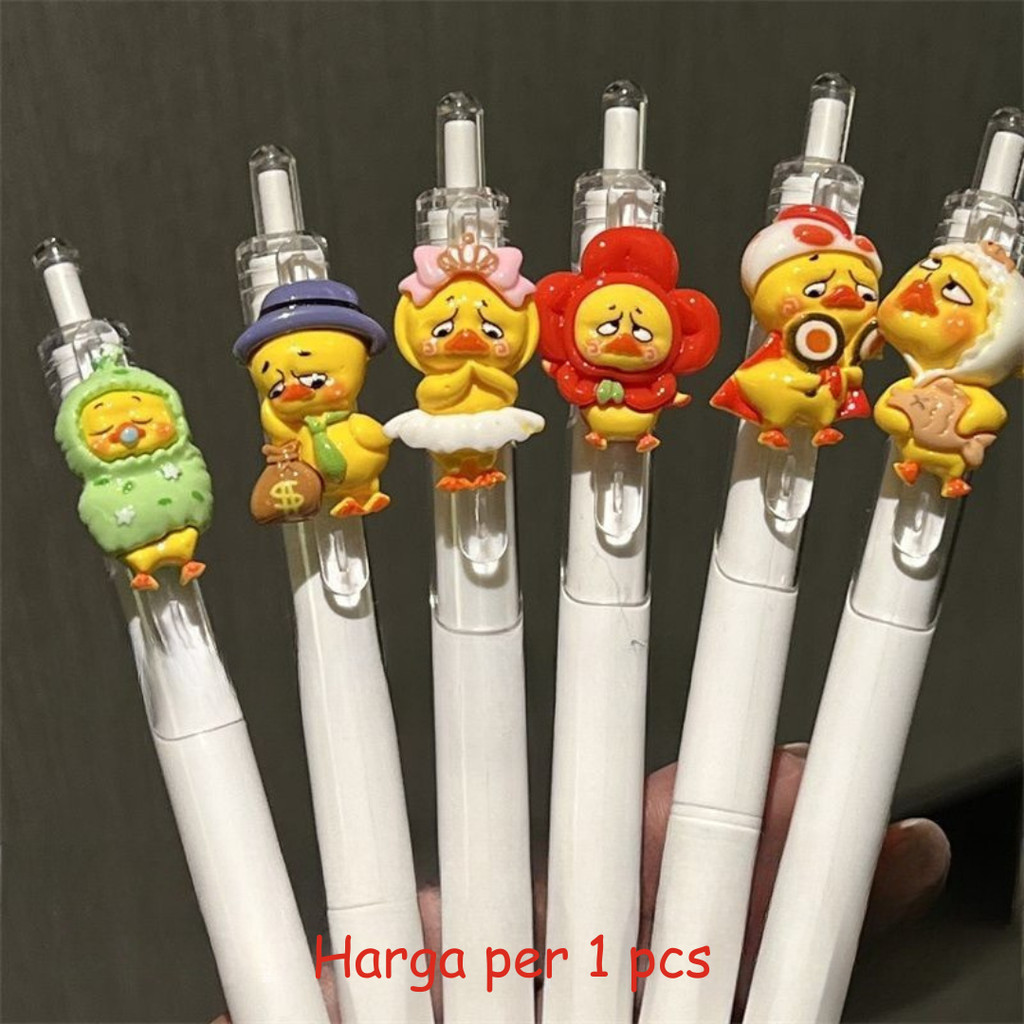 

[doodledreams] Pulpen Duck Lucu 1 PCS / Cute Pen / Bolpen Tinta Lucu / Alat Tulis Sekolah