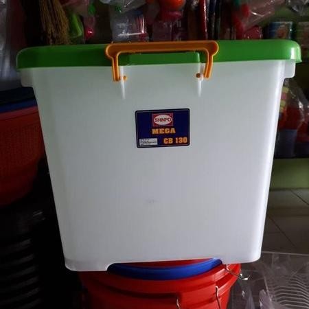 Shinpo MEGA CB 130 Liter Container Box SIP 116 Jumbo Besar - Biru