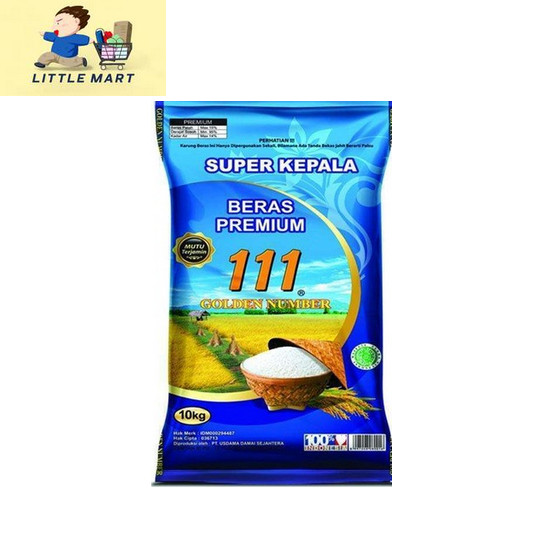 

Beras Premium 111 Golden Number Isi 10kg