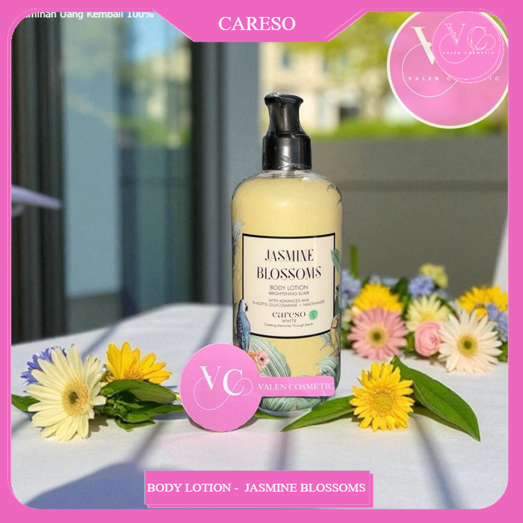 100% ORI - CARESO - Body Lotion - Jasmine Blossom 300ML Careso BODY LOTION 300ml Brightening Body Lo