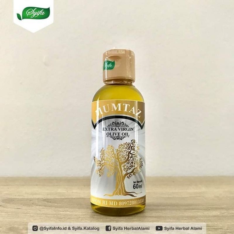 ORIGINAL | Minyak Zaitun Mumtaz 60 Ml | Herbal Waz