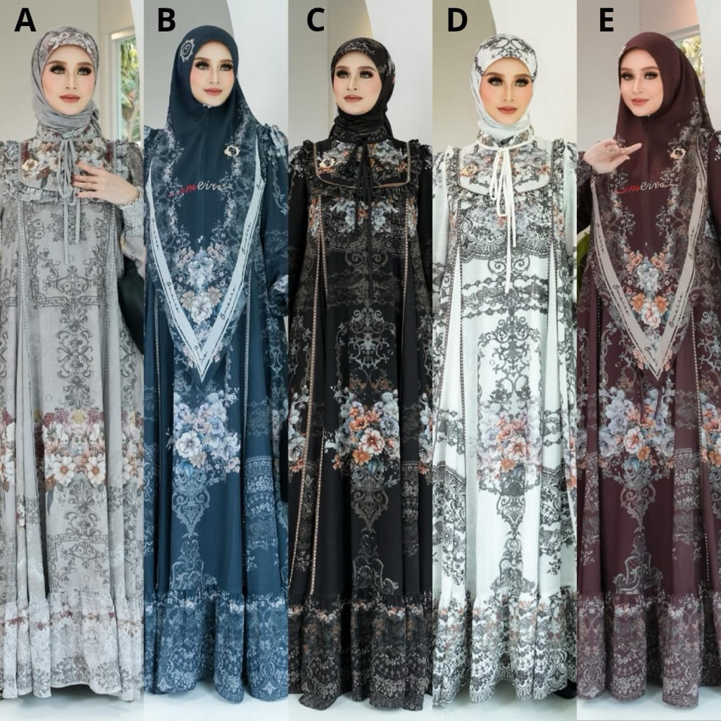 JEDDAH SERIES BY OMEIRO Gamis Syari Branded RUMAH GAMIS SURABAYA