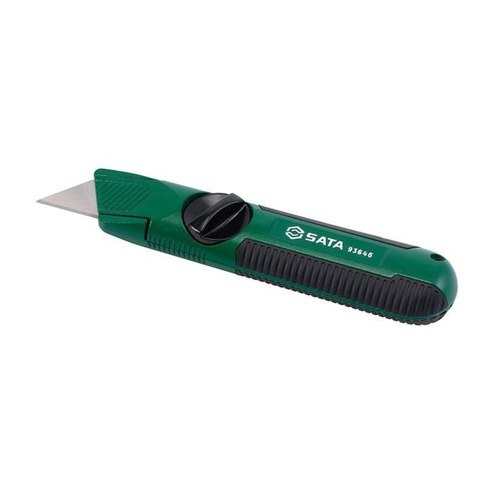 

Promo Sata 93646 Pisau Cutter Multipurpose Zinc Alloy Utility Knife 5 Extra Blades