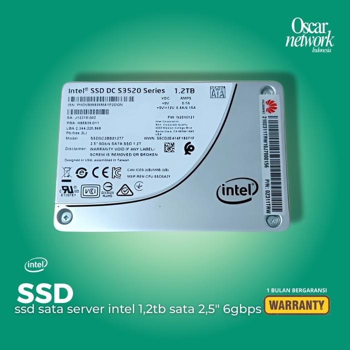 ssd intel sata server intel 1,2tb sata 2,5" 6gbps