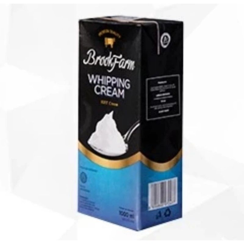 

BROOKFARM WHIPPING Cream 1000ml 1L 1liter