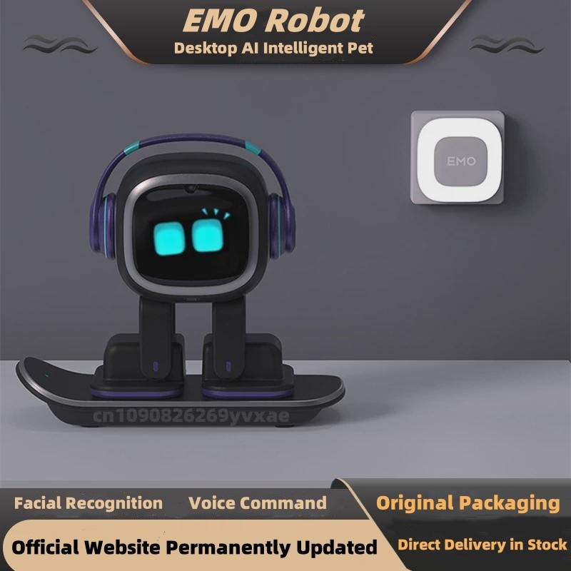 Ai Desktop Pet Emo Robot Handsome Senior Intelligent Electronic Automation AI Robot Interaction Holi