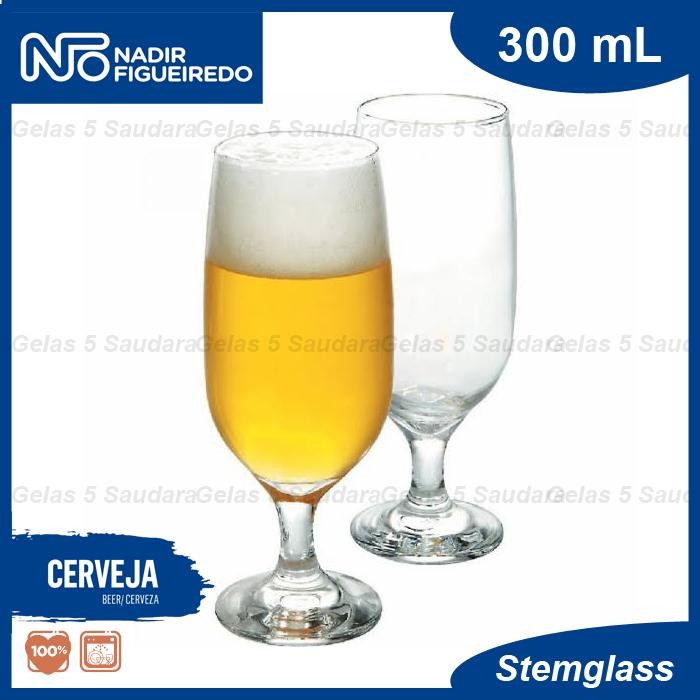 NADIR Gelas Kaki/Gelas Kaki Beer/Gelas Kaki Jus/Gelas Kaki Kaca/Gelas