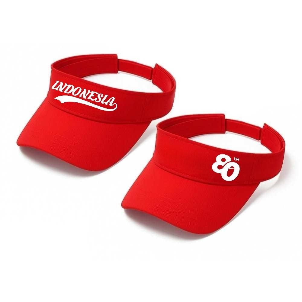 Topi Merah Indonesia Wanita Topi Senam Hut Ri Topi Golf Senam Merah Putih Indonesia Dirgahayu 17 Agu