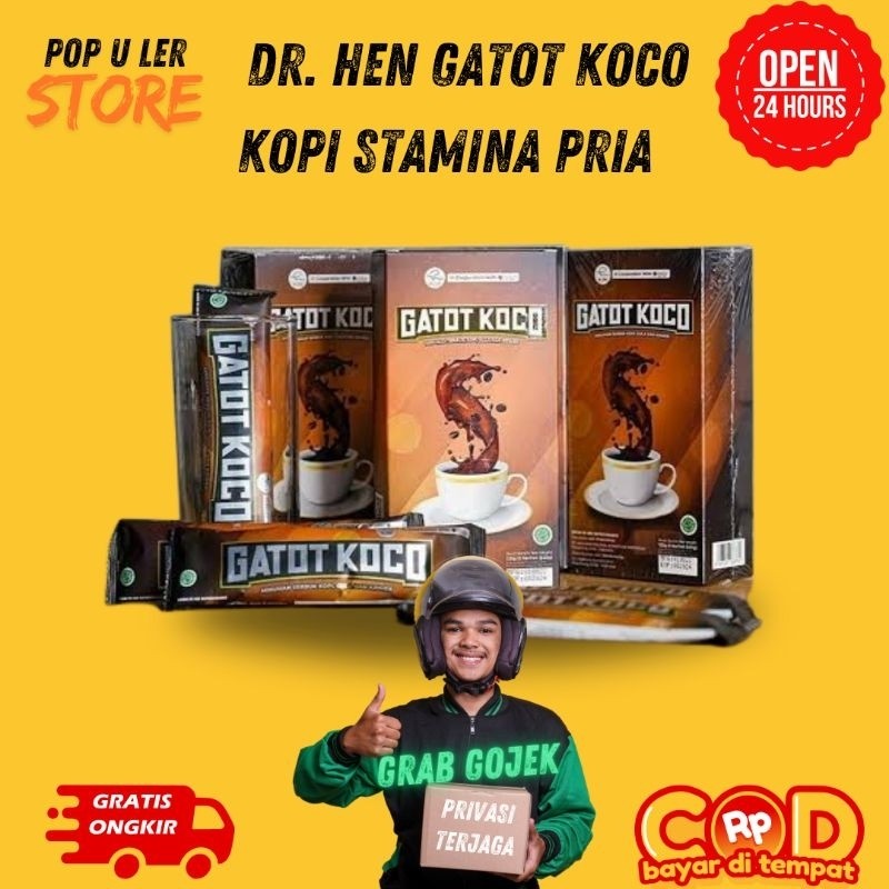 

Kopi dr. Hen Gatot Koco Stamina Pria Kopi Stamina