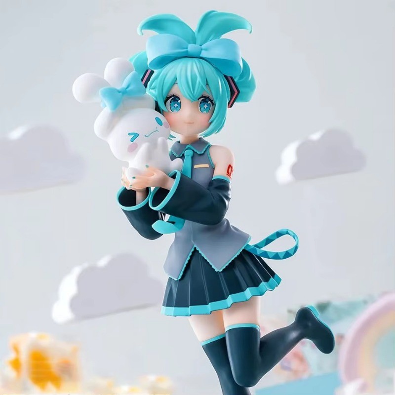 21cm Sexy Girl Hatsune Miku Anime Figure Fashion Subclture Miku Action Figure Christmas Gift PVC Col