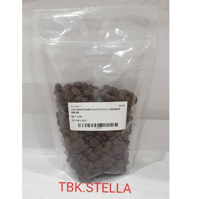 

CALLEBAUT DARK CALLETS 54.5 % (REPACK) 500 GR