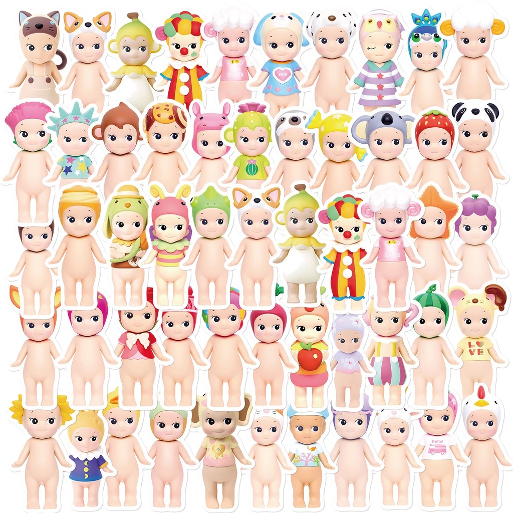 

100pcs Sonny Angle Graffiti Children Stickers Cute Angel DIY stickers Notebook Luggage Mobile Phone Cup Decoration kid Stickers