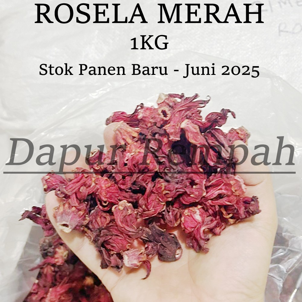 

Rosella Merah 1kg Teh Rosela