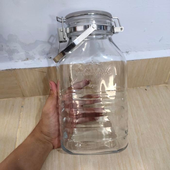 Glasslock Toples Kaca Made in Korea Vintage