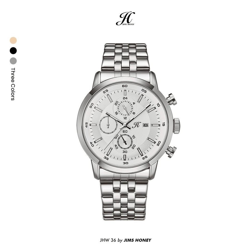 Jims Honey JHW 36 Jam Tangan Pria Jimshoney JH Murah Free Box