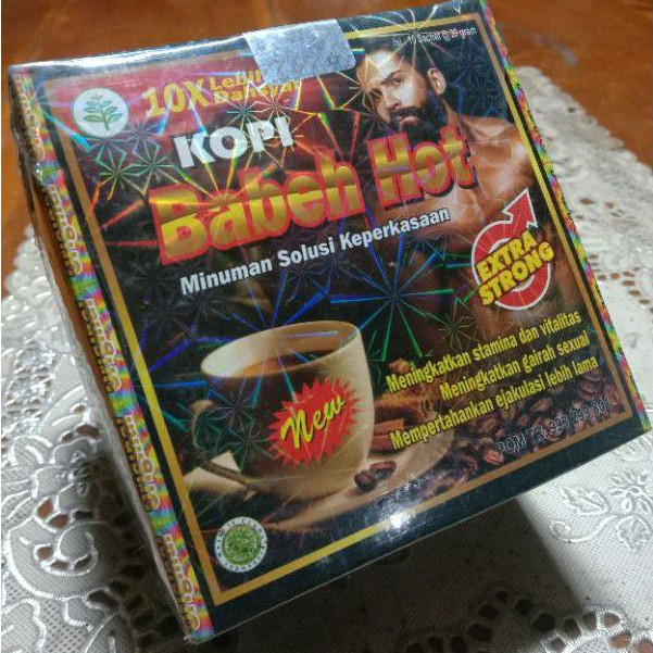 

angsanaraya- KOPI BABEH HOT ISI 10 SHACET HARGA UNTUK 1 BOX