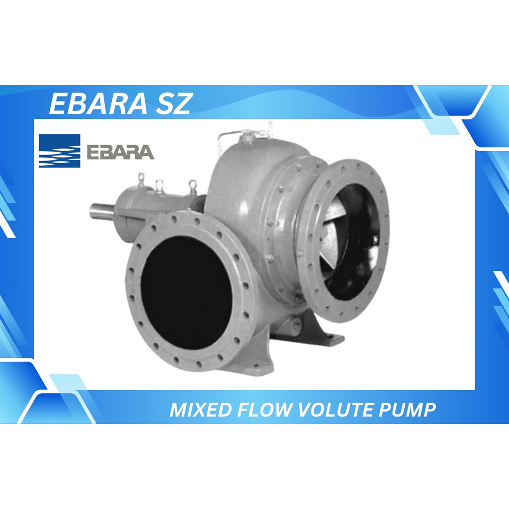 EBARA SZ 300  - Mixed Volute Flow Volute Pump Pompa Banjir