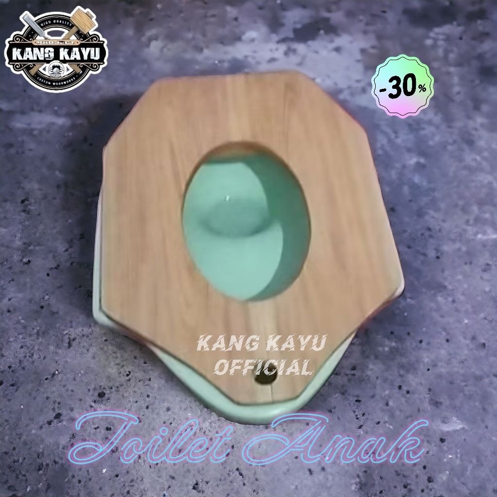 Kang Kayu Cover Toilet Jongkok Wc Kayu Portable Termurah