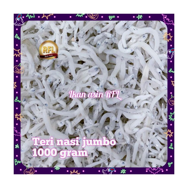 

ikan asin teri nasi medan jumbo 1000 gram