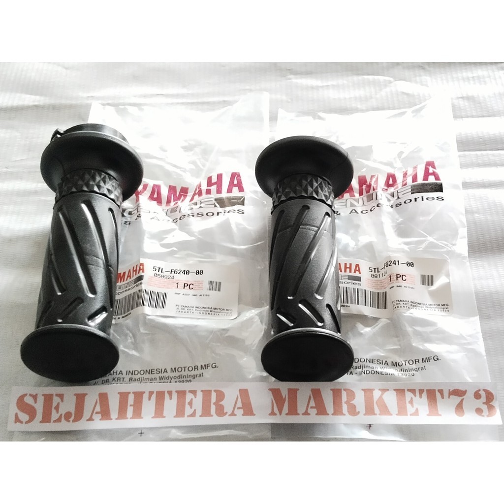 HAND GRIP MIO, NOUVO, SOUL 5TL-F6241-00 5TL-F6240-00 ASLI YAMAHA