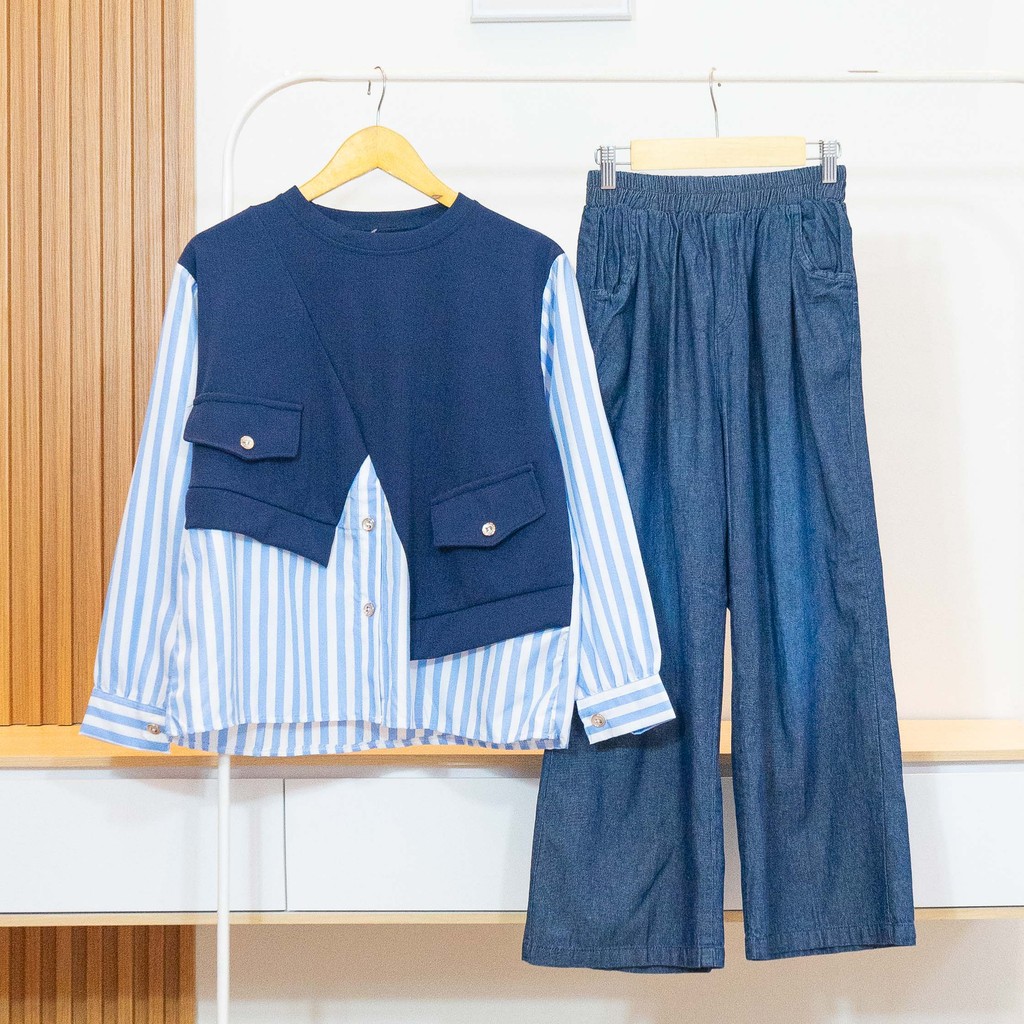 CDCModels Sanita One Set Celana 2in1 - Setelan Wanita Dewasa