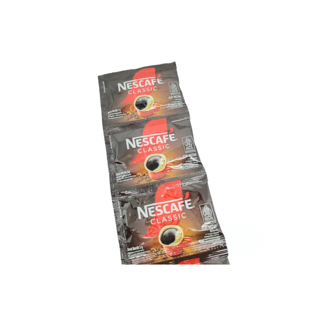 

100% ROBUSTA (1 PCS) NESCAFE CLASSIC 2GR 1 SACHET KOPI INSTAN