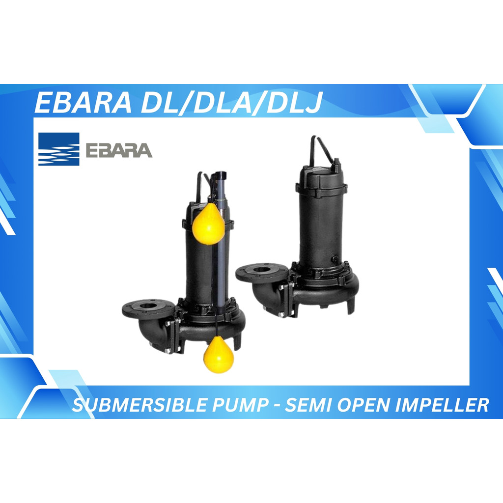 EBARA 100 DL 511 11KW/15HP 380V/3PH
