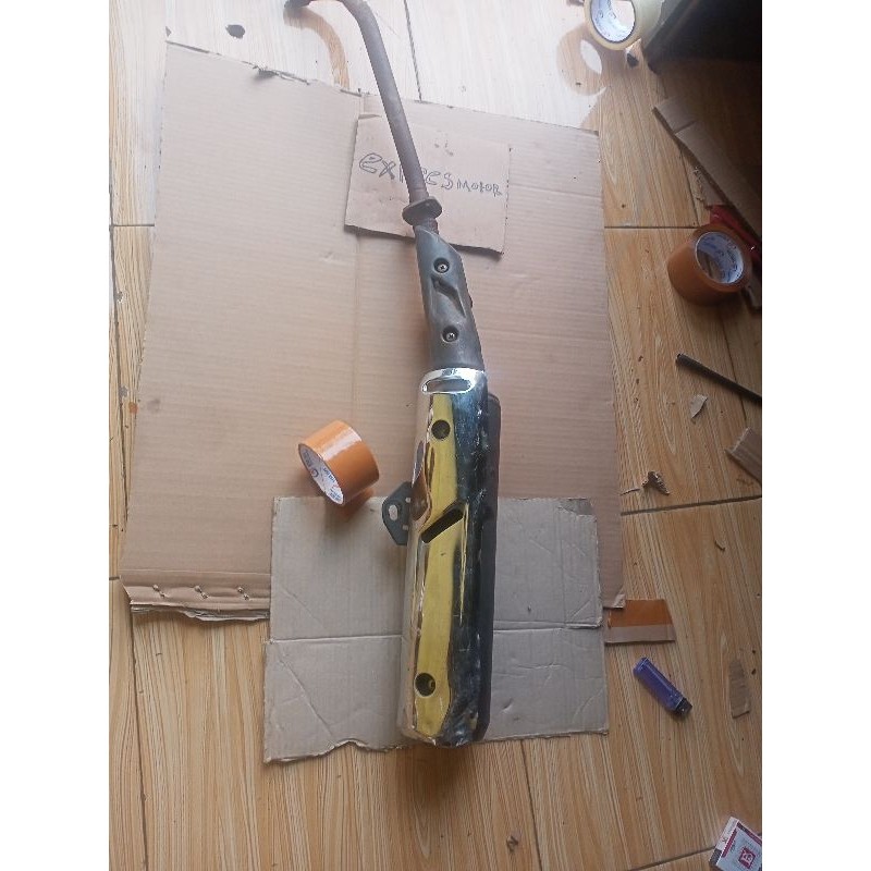 knalpot standar  Vega r new original