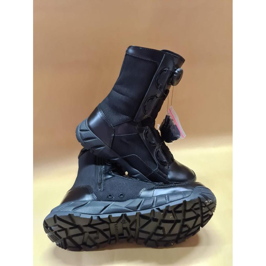 Sepatu Boots TRAV Kemhan Side Zipper - Tali Putar