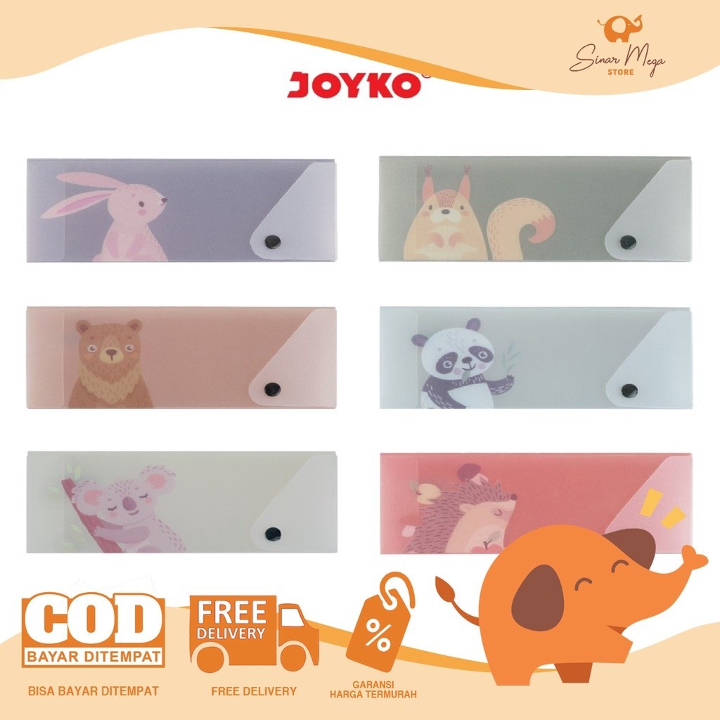 

Joyko Pencil Case PC-0719AC-36A/F Animal Calendar / Kotak Tempat Pensil Unik Lucu Berkualitas