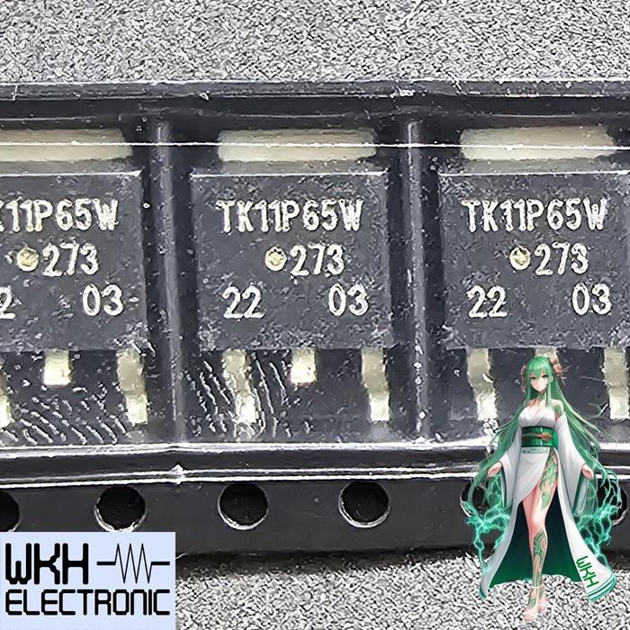 DV83... TK11P65W TK 11P 65W TO252 SMD N-Ch 11A 650V MOSFET K11P65W