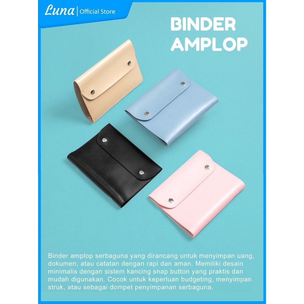 

Binder Kancing 2 A5 Notebook Polos Agenda A5 20 Ring Binder Note Kulit Sintetis