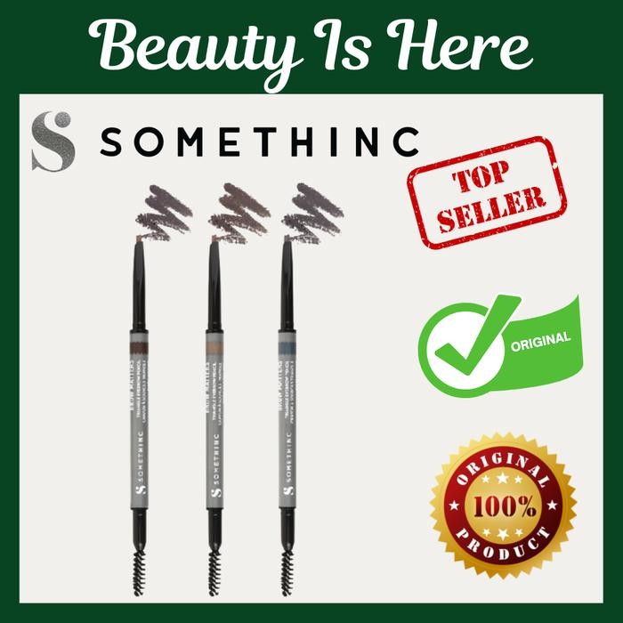 SOMETHINC BROW MATTER Eyebrow Pensil Alis Browmatter Dark Brown Grey - MATTER DarkBrwn