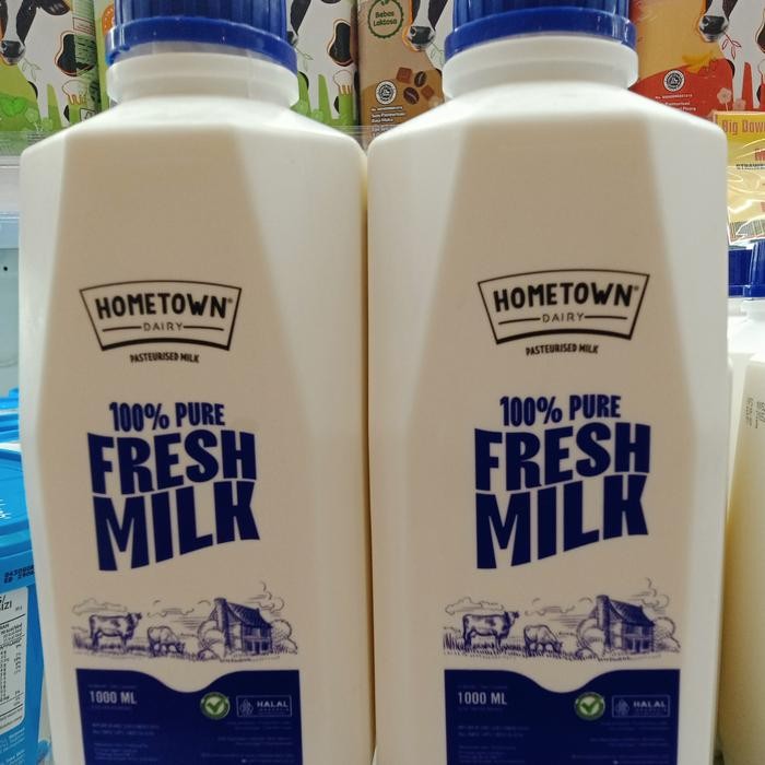 

Hometown Fresh Milk Susu Segar 1Liter