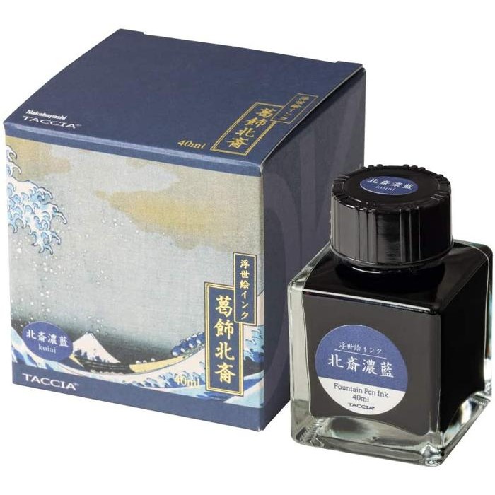 

TACCIA TFPI-WD42-2 Fountain Pen Ink Ukiyoe Katsushika Hokusai Koiai