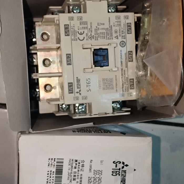 READY contactor ST65 ST 65 ST-65 200-240 V Kontaktor Mitsubishi