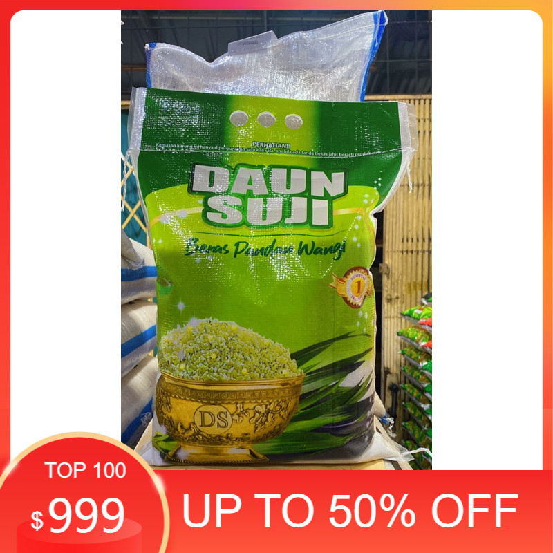 

beras daun suji wangi pandan 5LITER