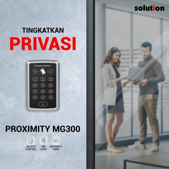 RFID READER ACCESS DOOR CONTROL SOLUTION MG300 - RFID READER ACCESS CONTROL - MESIN AKSES KONTROL RE
